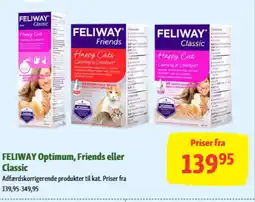 Maxi Zoo FELIWAY Optimum, Friends eller Classic tilbud