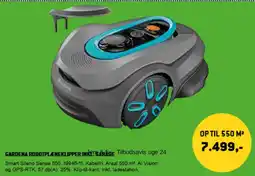 XL-BYG Gardena Robotplæneklipper inkl garage tilbud