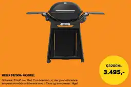 XL-BYG Weber Q3200N + gasgrill tilbud