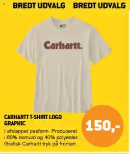 XL-BYG Carhartt T-shirt logo graphic tilbud