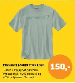 XL-BYG Carhartt T-shirt core logo tilbud