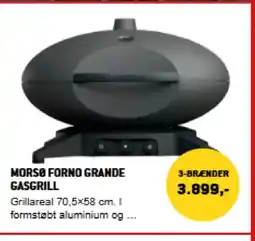 XL-BYG Morsø Forno grande gasgrill tilbud