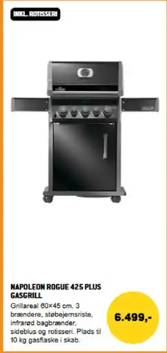 XL-BYG Napoleon Rogue 425 plus gasgrill tilbud