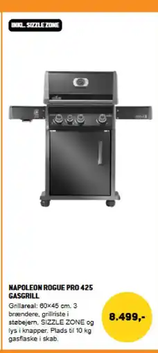 XL-BYG Napoleon Rogue pro 425 gasgrill tilbud