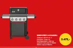 XL-BYG Weber Spirit E-410 gasgrill tilbud