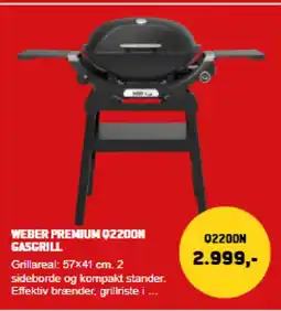 XL-BYG Weber Premium Q2200N gasgrill tilbud