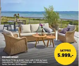 XL-BYG Symi Samui sofasæt tilbud