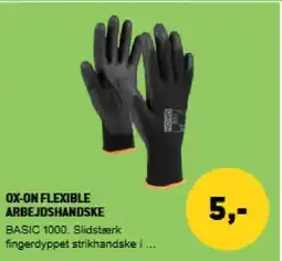 XL-BYG OX-ON Flexible arbejdshandske tilbud