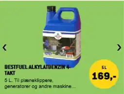 XL-BYG Bestfuel Alkylatbenzin 4 takt tilbud