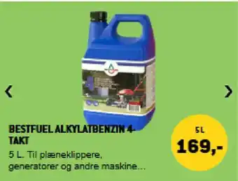 XL-BYG Bestfuel Alkylatbenzin 4 takt tilbud
