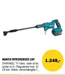 XL-BYG Makita Tryksrenser 18v tilbud