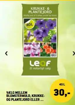 XL-BYG Vælg mellem blomstermuld, krukke- og plantejord eller ... tilbud