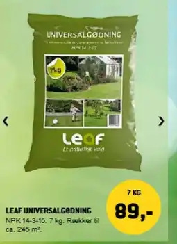XL-BYG Leaf Universalgødning tilbud