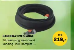 XL-BYG Gardena siveslange tilbud