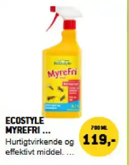 XL-BYG Ecostyle Myrefri tilbud