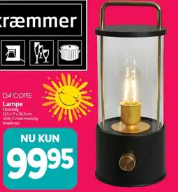 Din Isenkræmmer Lampe tilbud