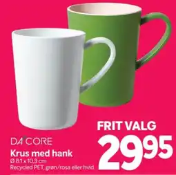 Din Isenkræmmer Krus med hank tilbud