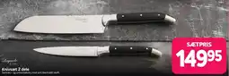 Din Isenkræmmer Knivsæt 2 dele tilbud