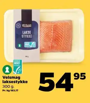 Netto Velsmag laksestykke tilbud