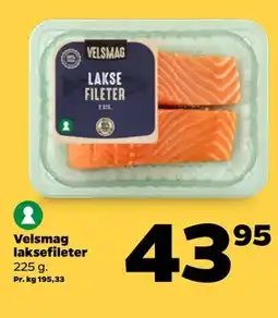 Netto Velsmag laksefileter tilbud
