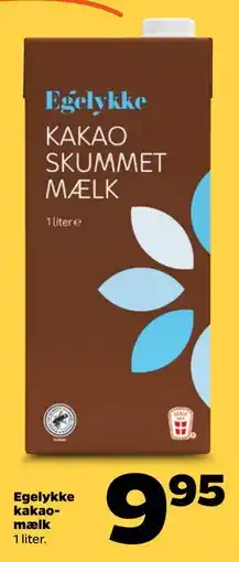 Netto Egelykke kakaomælk tilbud