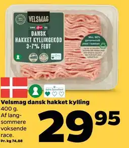 Netto Velsmag dansk hakket kylling tilbud