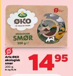 Netto Arla ØKO økologisk smør tilbud