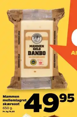 Netto Mammen mellemlagret skæreost tilbud
