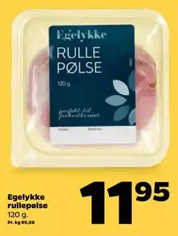 Netto Egelykke rullepølse tilbud