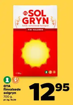 Netto OTA finvalsede solgryn tilbud