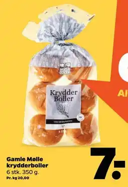 Netto Gamle Mølle krydderboller tilbud