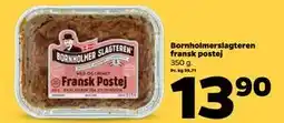 Netto Bornholmerslagteren fransk postej tilbud
