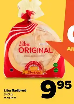 Netto Liba fladbrød tilbud