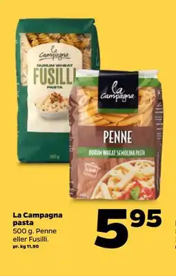 Netto La Campagna pasta tilbud