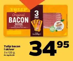 Netto Tulip bacon i skiver tilbud