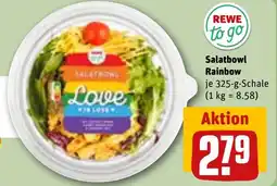 REWE DE Salatbowl rainbow tilbud