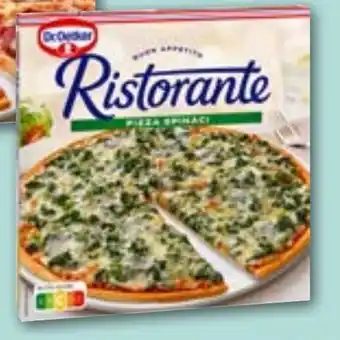 REWE DE DR. OETKER Ristorante pizza spinaci tilbud