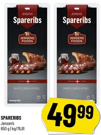 Løvbjerg Spareribs 650g tilbud