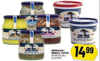 Løvbjerg Skipper Sild I Bidder El. Fileter 550-600/225-300g tilbud