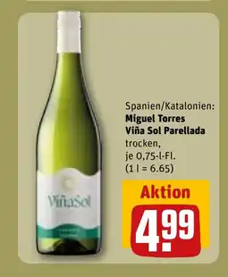 REWE DE Miguel torres viña sol parellada tilbud