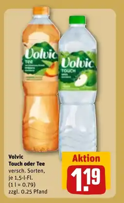 REWE DE VOLVIC Touch oder tee tilbud