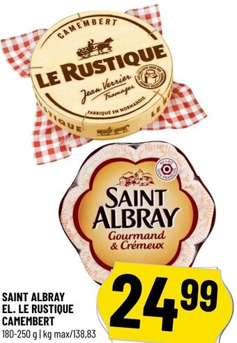 Saint Albray El. Le Rustique Camembert
