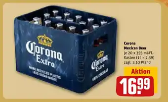 REWE DE CORONA Mexican beer tilbud