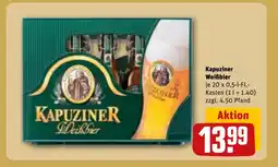 REWE DE KAPUZINER Weißbier tilbud
