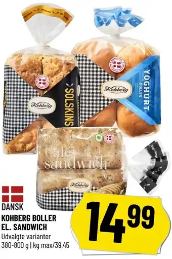 Løvbjerg Kohberg Boller El. Sandwich 380-800g tilbud