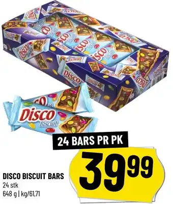 Disco Biscuit Bars 648g