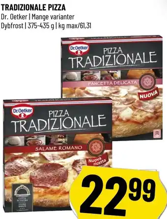 Tradizionale Pizza 375-435g