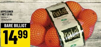Løvbjerg Appelsiner I Net 1,5 Kg tilbud