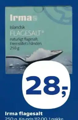 Kvickly Irma flagesalt tilbud