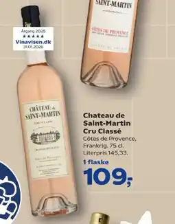 Kvickly Chateau de Saint-Martin Cru Classé tilbud